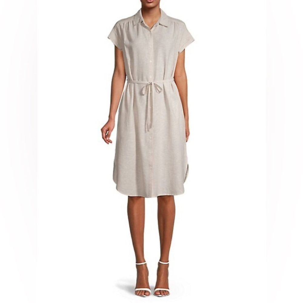 Lord & Taylor Linen Blend dress - size S